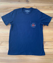 Load image into Gallery viewer, Cane and Cotton Signature Collection Navy T-Shirt
