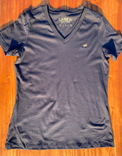 Load image into Gallery viewer, Dove V-Neck Tee (Navy)
